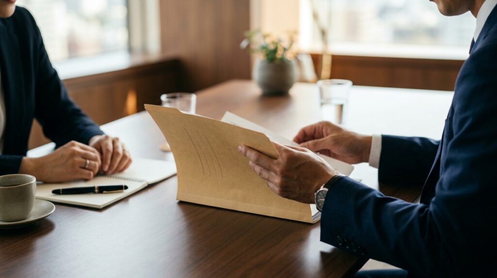 社外CxOが経営者へのヒアリングを通じて現状を把握するイメージ